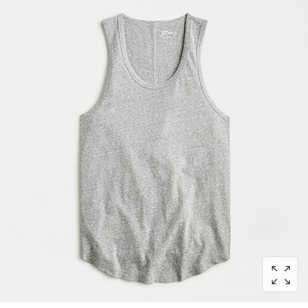 NWT J. Crew Longline Layering Tank